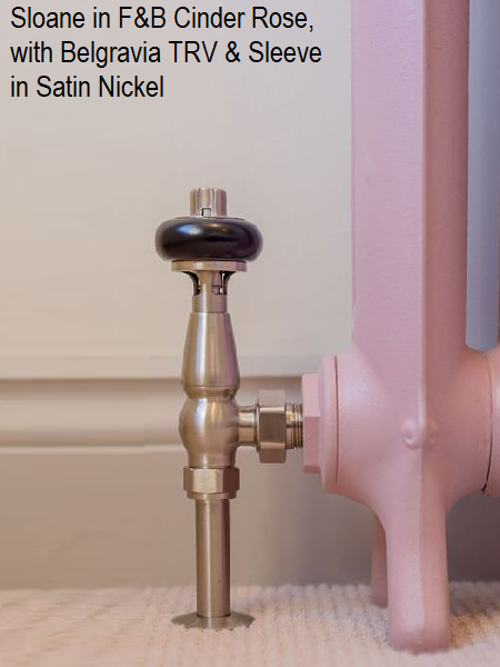 Sloane Cast Iron Radiator - 750mm High, 3 Section